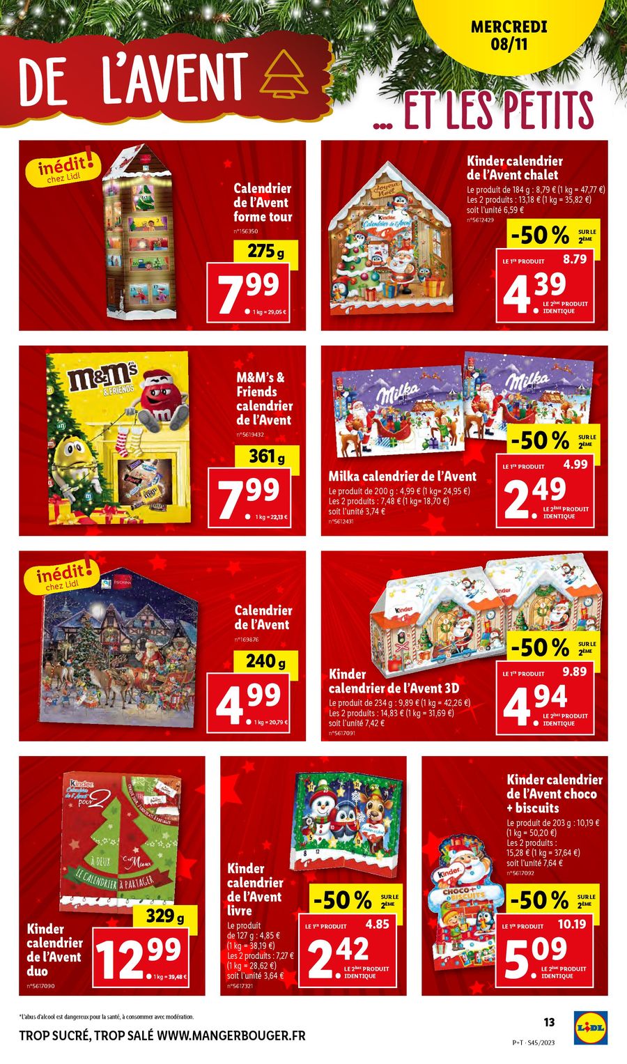 Catalogue Lidl 8 – 14 Novembre 2023 Page 13