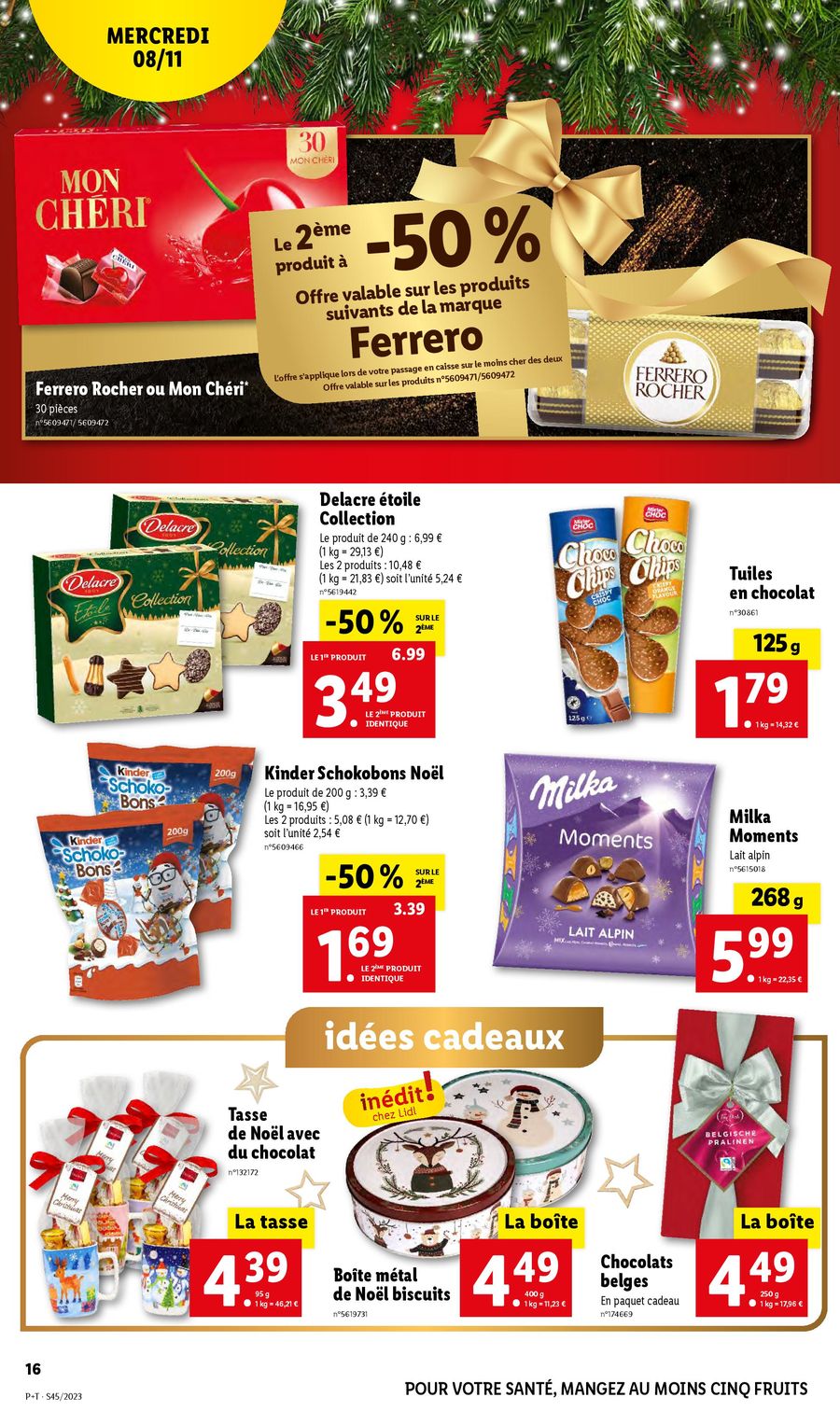 Catalogue Lidl 8 – 14 Novembre 2023 Page 16