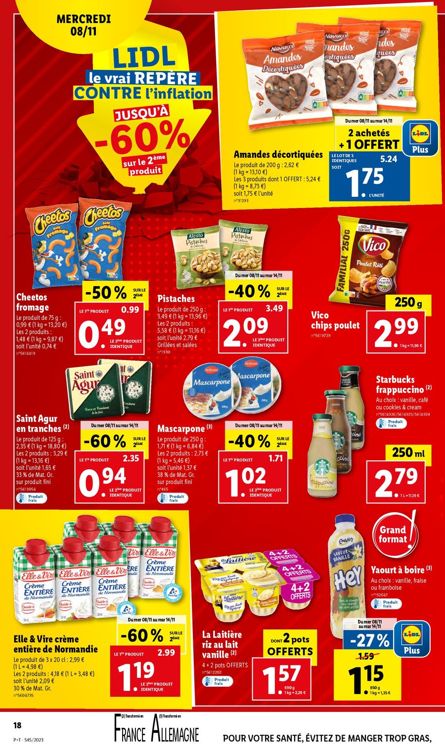 Catalogue Lidl 8 – 14 Novembre 2023 Page 18