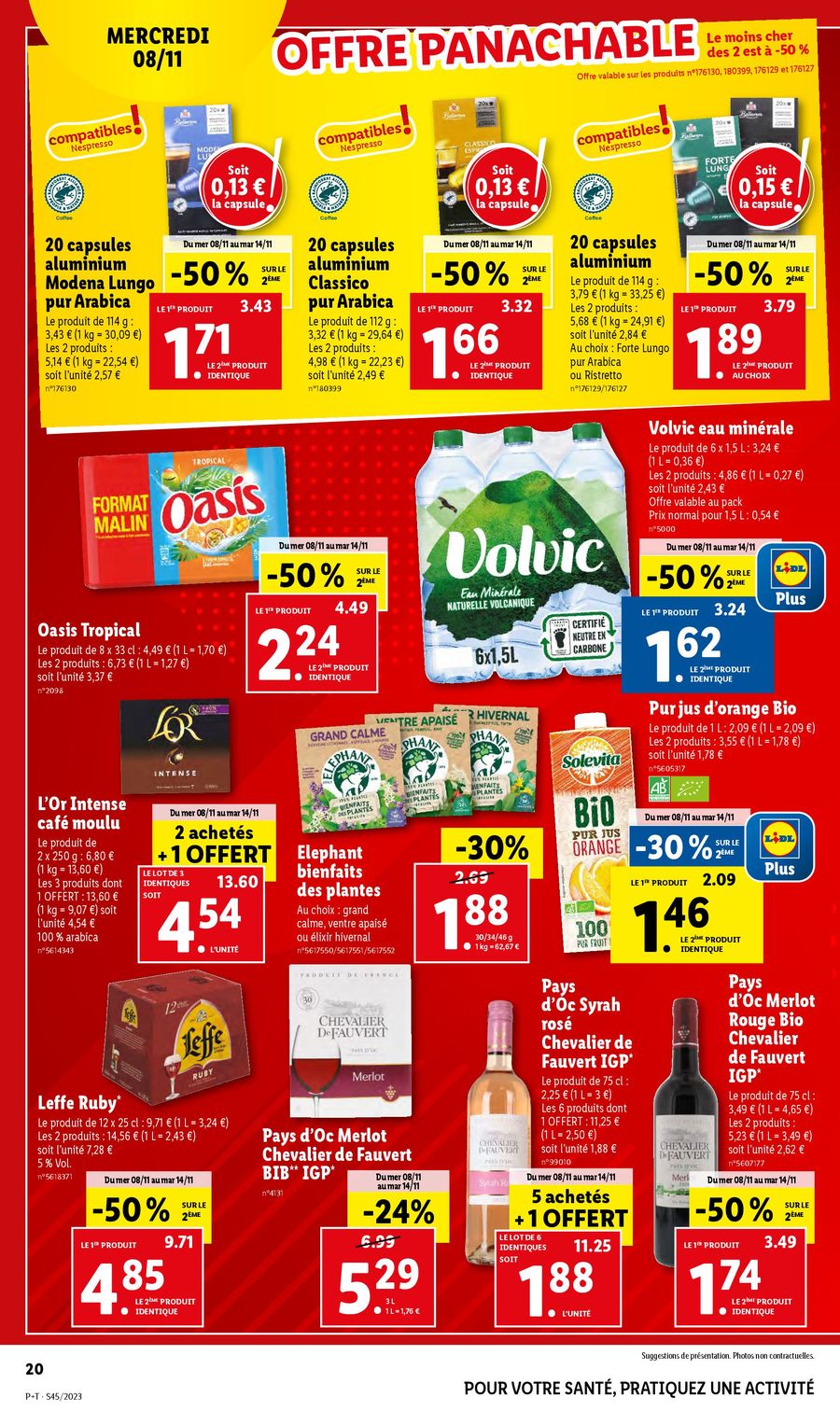 Catalogue Lidl 8 – 14 Novembre 2023 Page 20