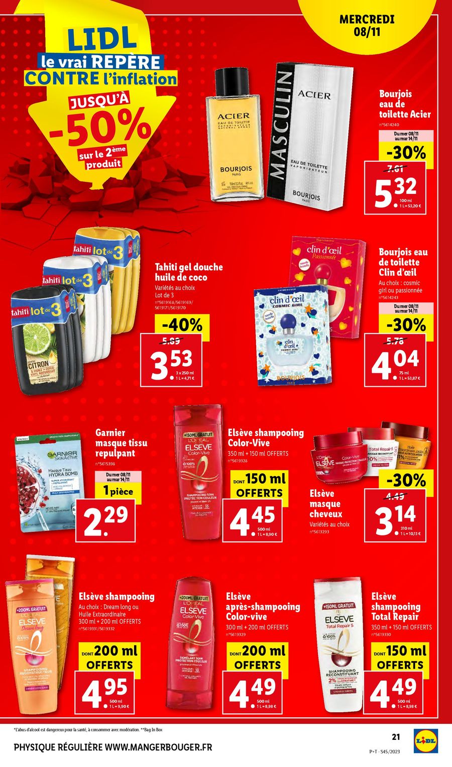 Catalogue Lidl 8 – 14 Novembre 2023 Page 21