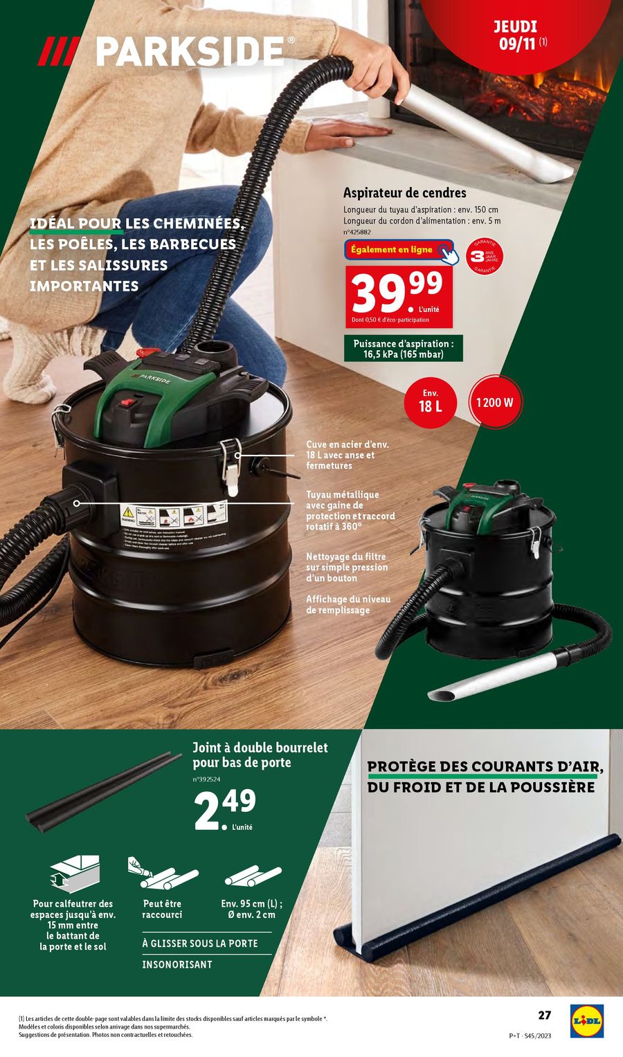 Catalogue Lidl 8 – 14 Novembre 2023 Page 27