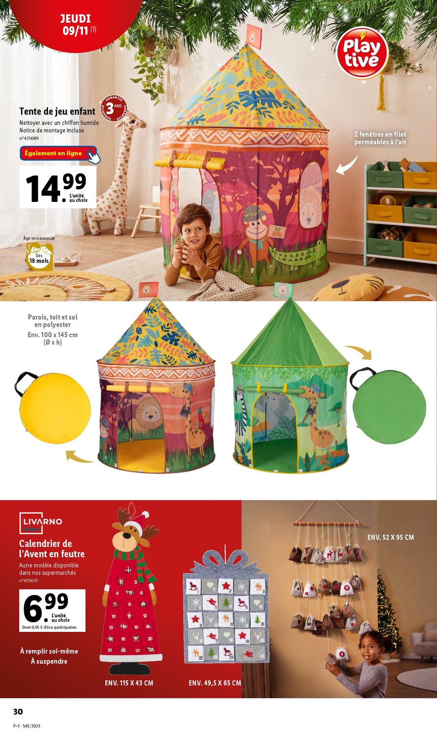 Catalogue Lidl 8 – 14 Novembre 2023 Page 30