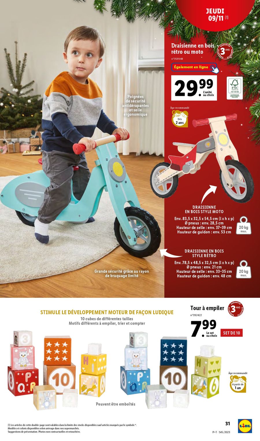 Catalogue Lidl 8 – 14 Novembre 2023 Page 31