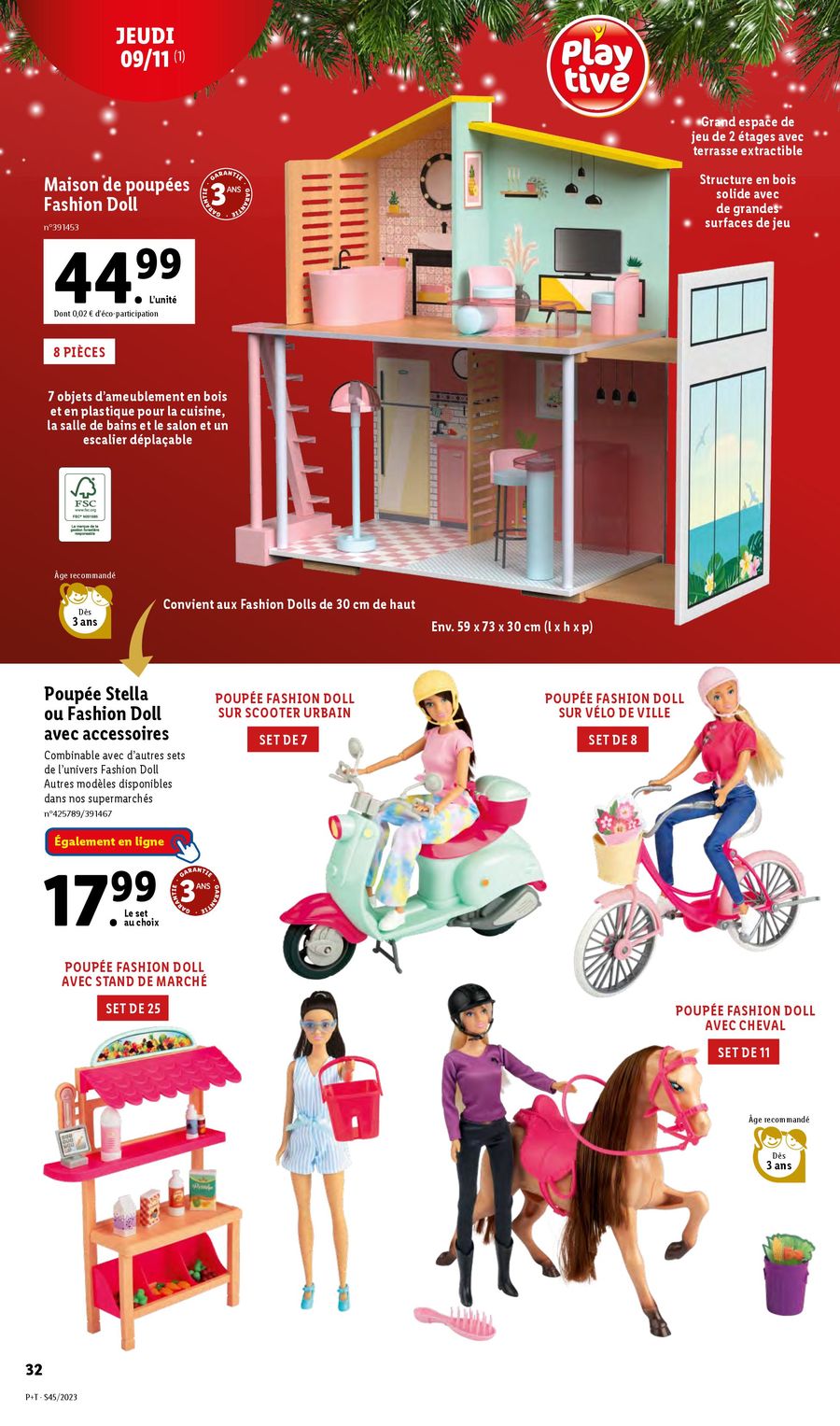 Catalogue Lidl 8 – 14 Novembre 2023 Page 32