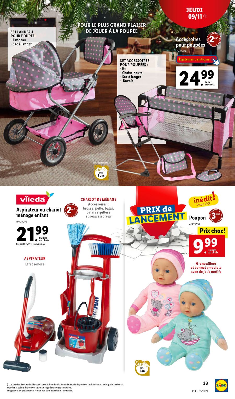 Catalogue Lidl 8 – 14 Novembre 2023 Page 33