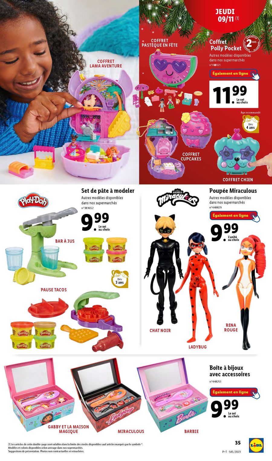 Catalogue Lidl 8 – 14 Novembre 2023 Page 35