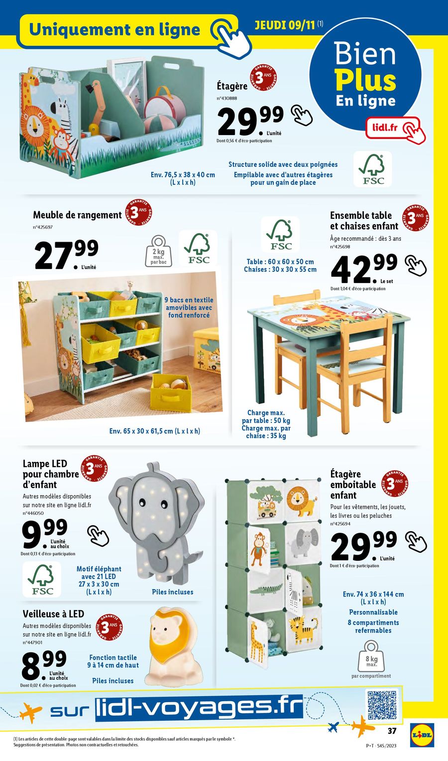 Catalogue Lidl 8 – 14 Novembre 2023 Page 37