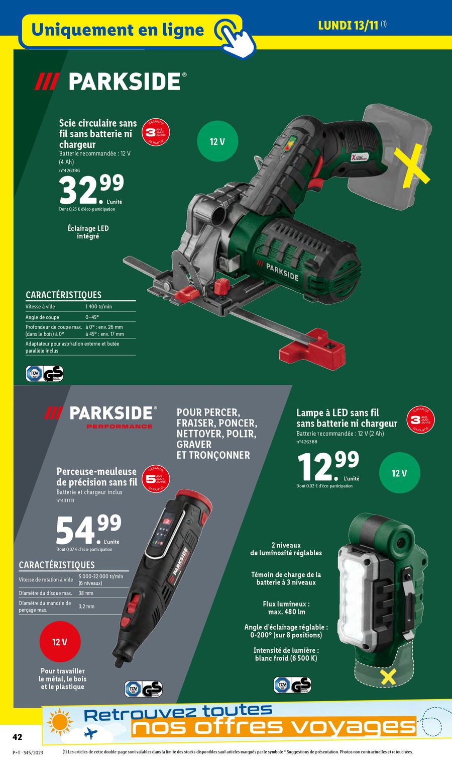 Catalogue Lidl 8 – 14 Novembre 2023 Page 42