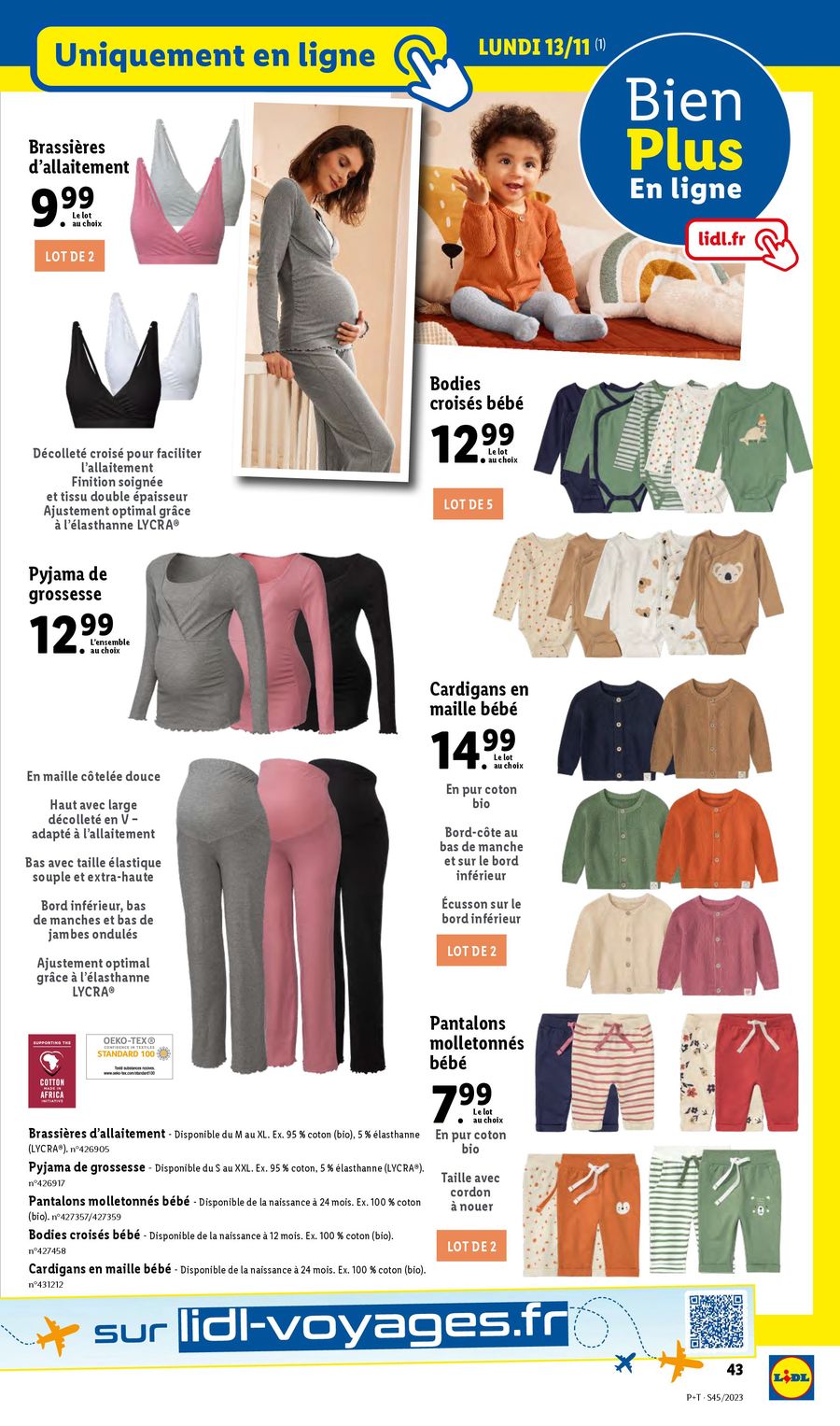 Catalogue Lidl 8 – 14 Novembre 2023 Page 43