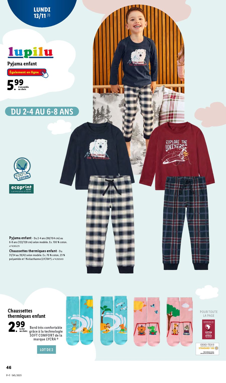 Catalogue Lidl 8 – 14 Novembre 2023 Page 46