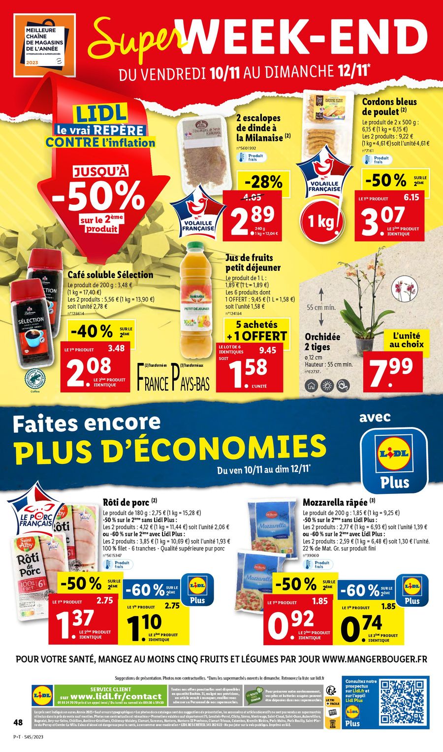 Catalogue Lidl 8 – 14 Novembre 2023 Page 48