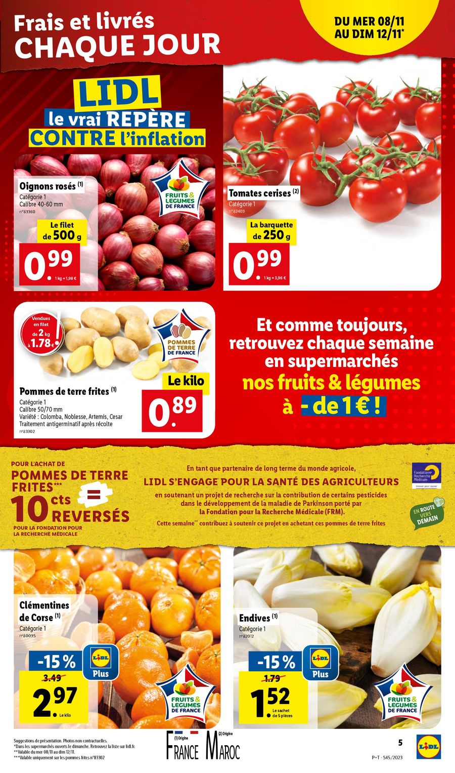 Catalogue Lidl 8 – 14 Novembre 2023 Page 5