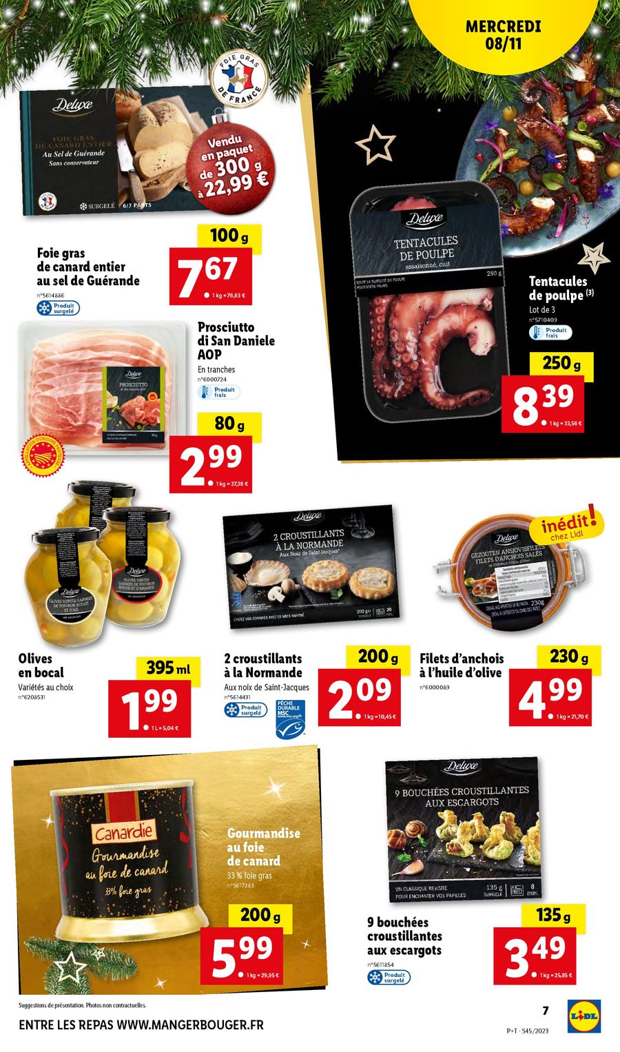 Catalogue Lidl 8 – 14 Novembre 2023 Page 7
