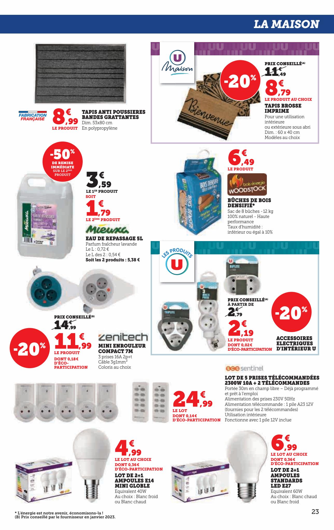 Catalogue Super U 14 – 26 Mars 2023 Page 23