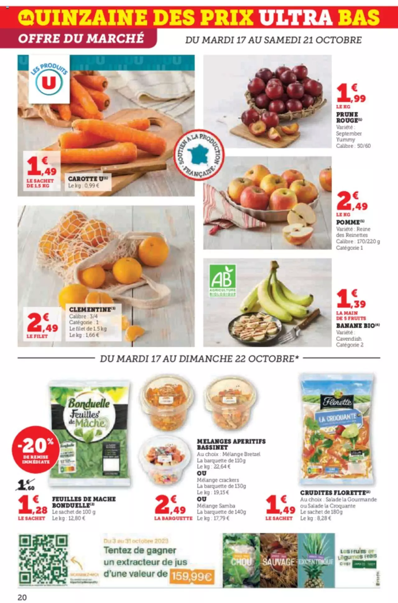 Catalogue Super U 17 – 22 Octobre 2023 Page 20