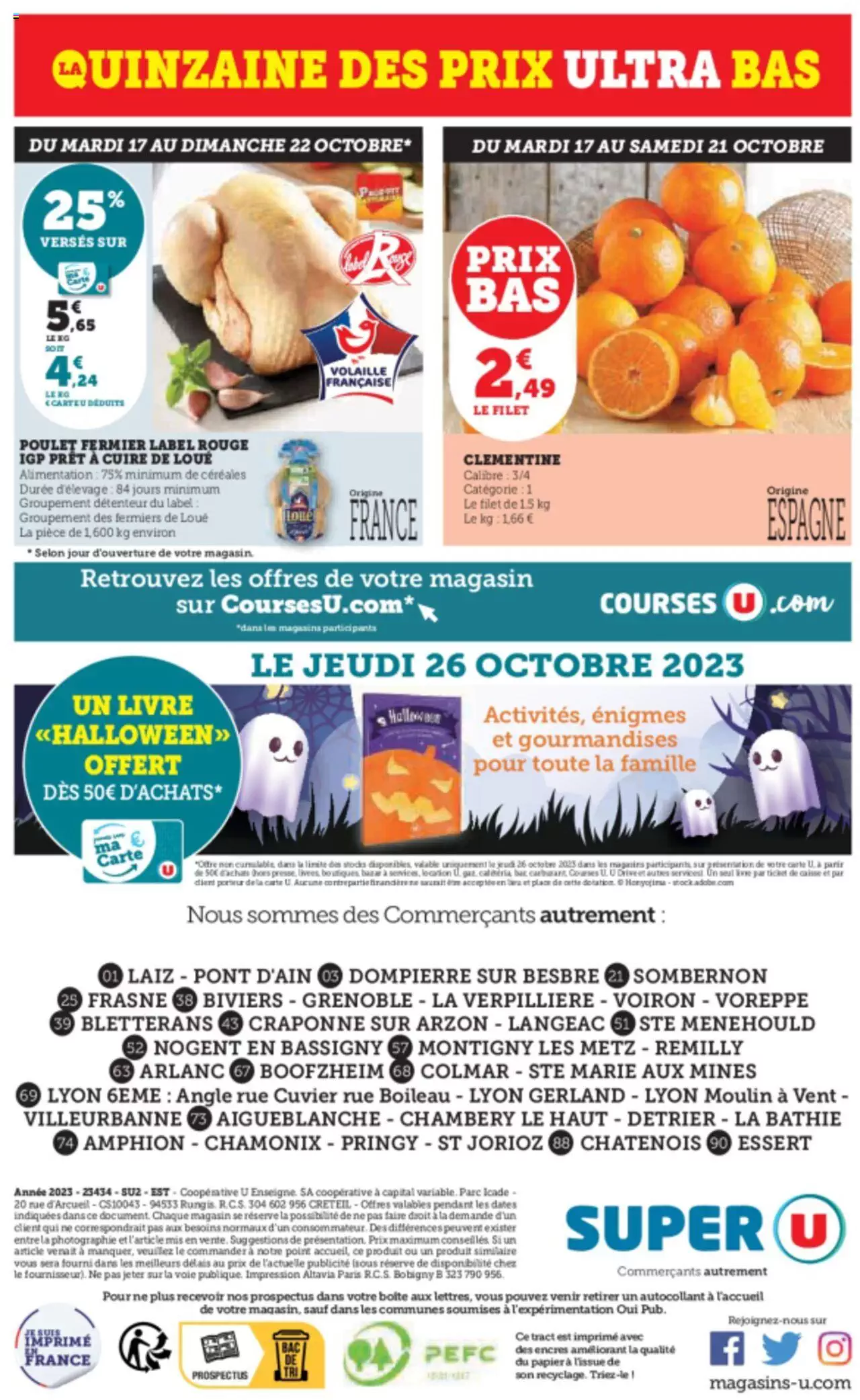 Catalogue Super U 17 – 22 Octobre 2023 Page 24
