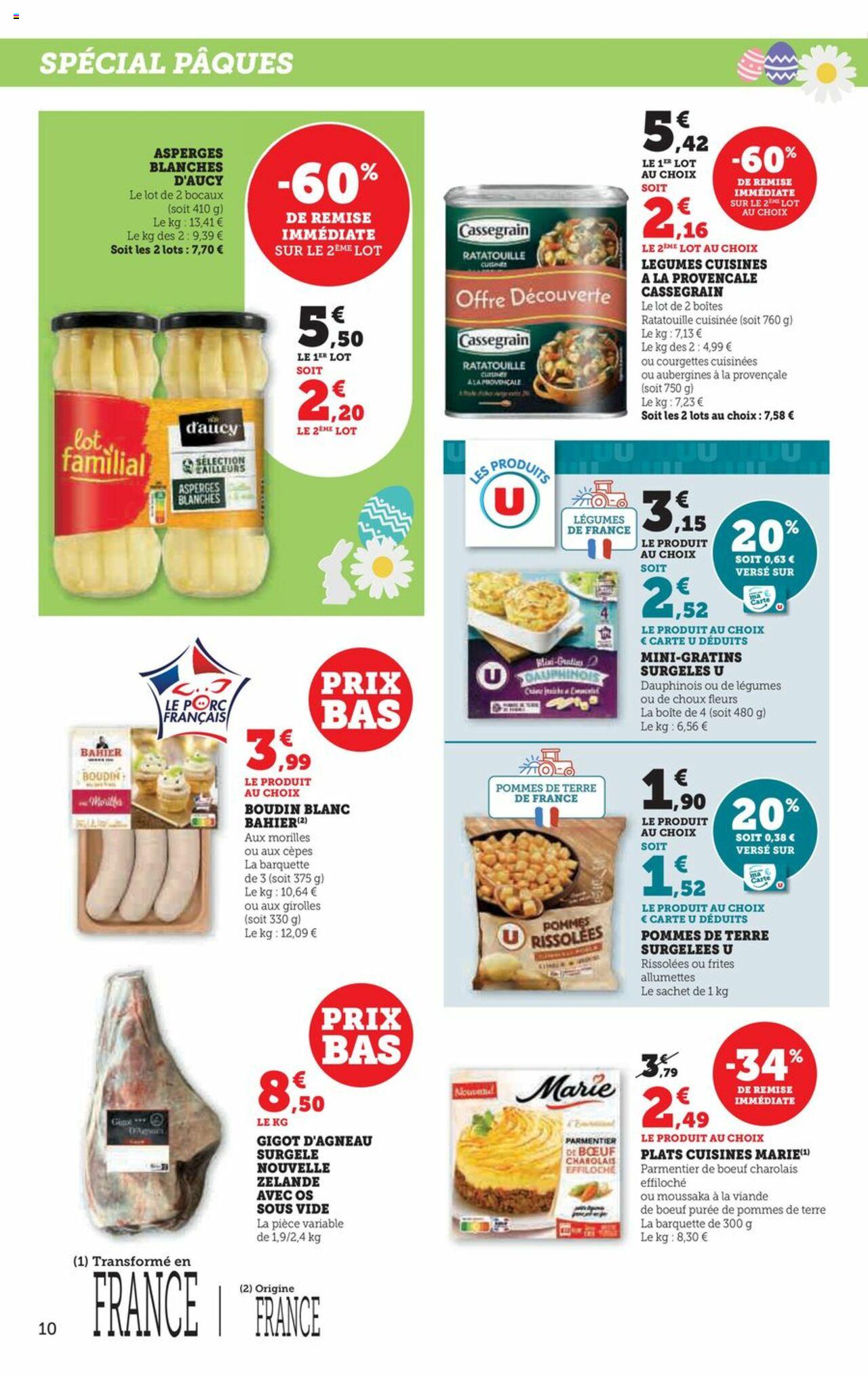 Catalogue Super U 19 Mar – 1 Avr 2024 Page 10