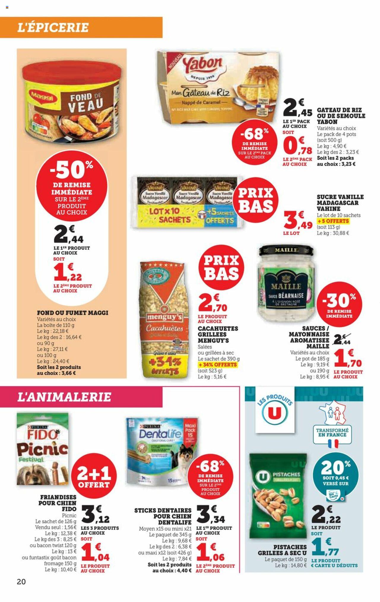 Catalogue Super U 19 Mar – 1 Avr 2024 Page 20