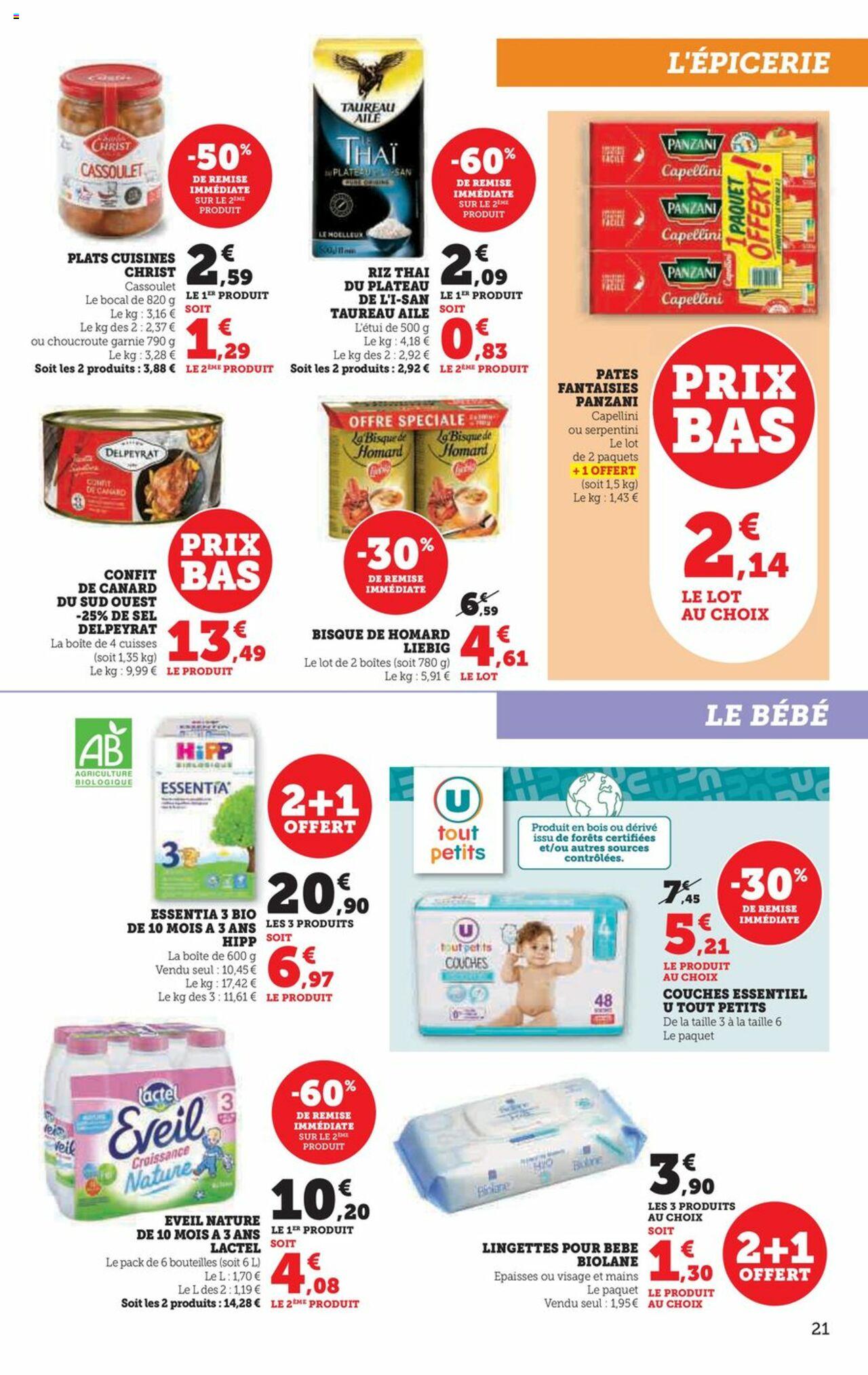 Catalogue Super U 19 Mar – 1 Avr 2024 Page 21