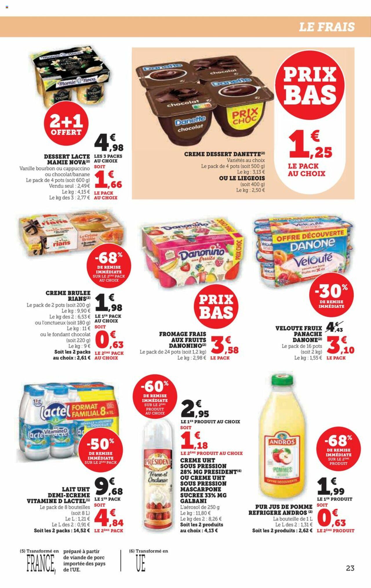 Catalogue Super U 19 Mar – 1 Avr 2024 Page 23