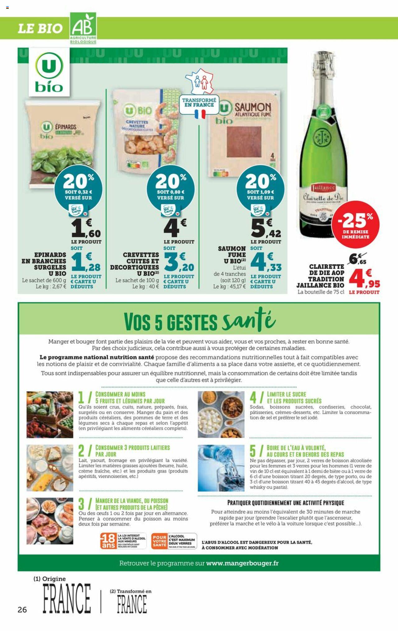 Catalogue Super U 19 Mar – 1 Avr 2024 Page 26