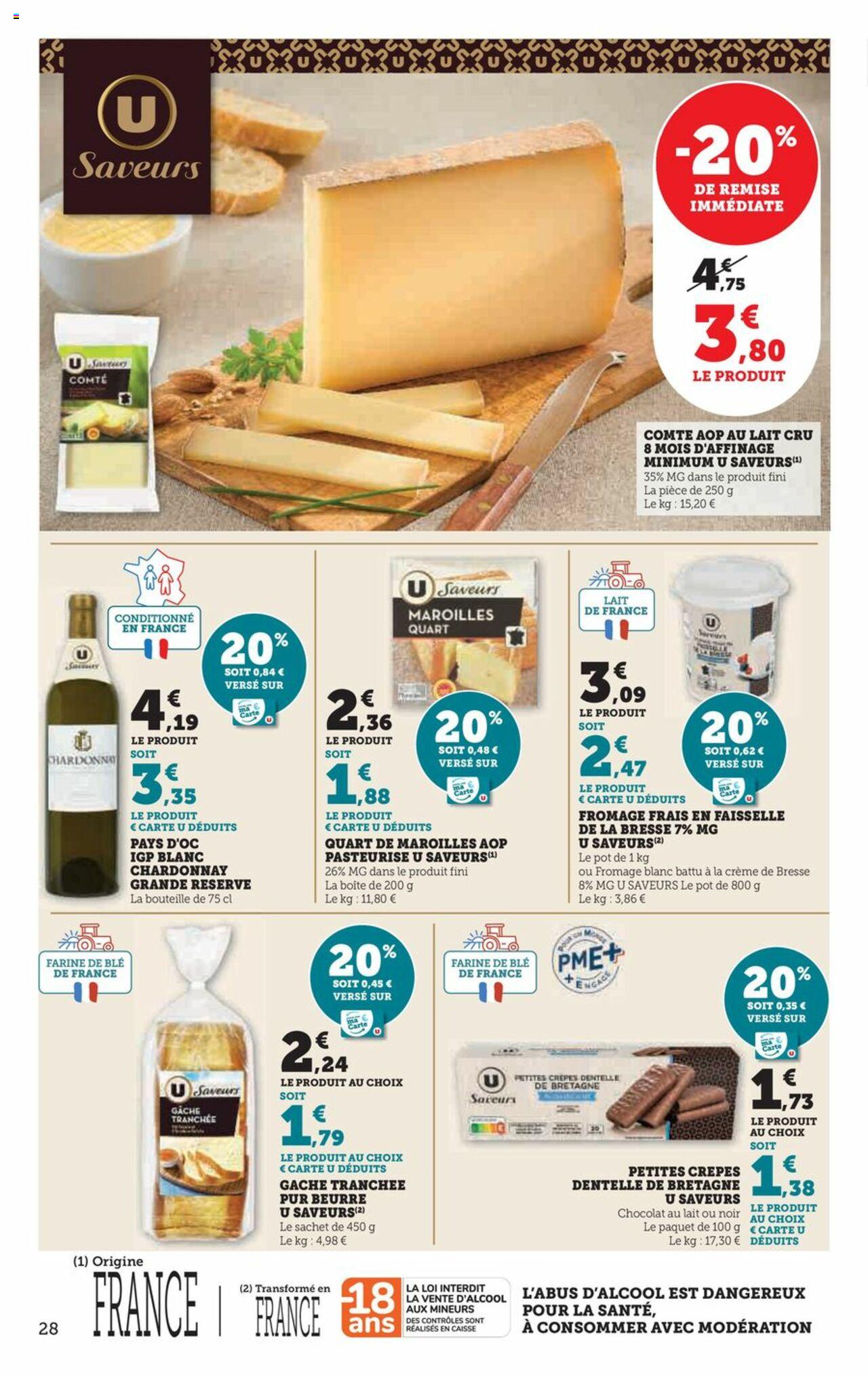 Catalogue Super U 19 Mar – 1 Avr 2024 Page 28