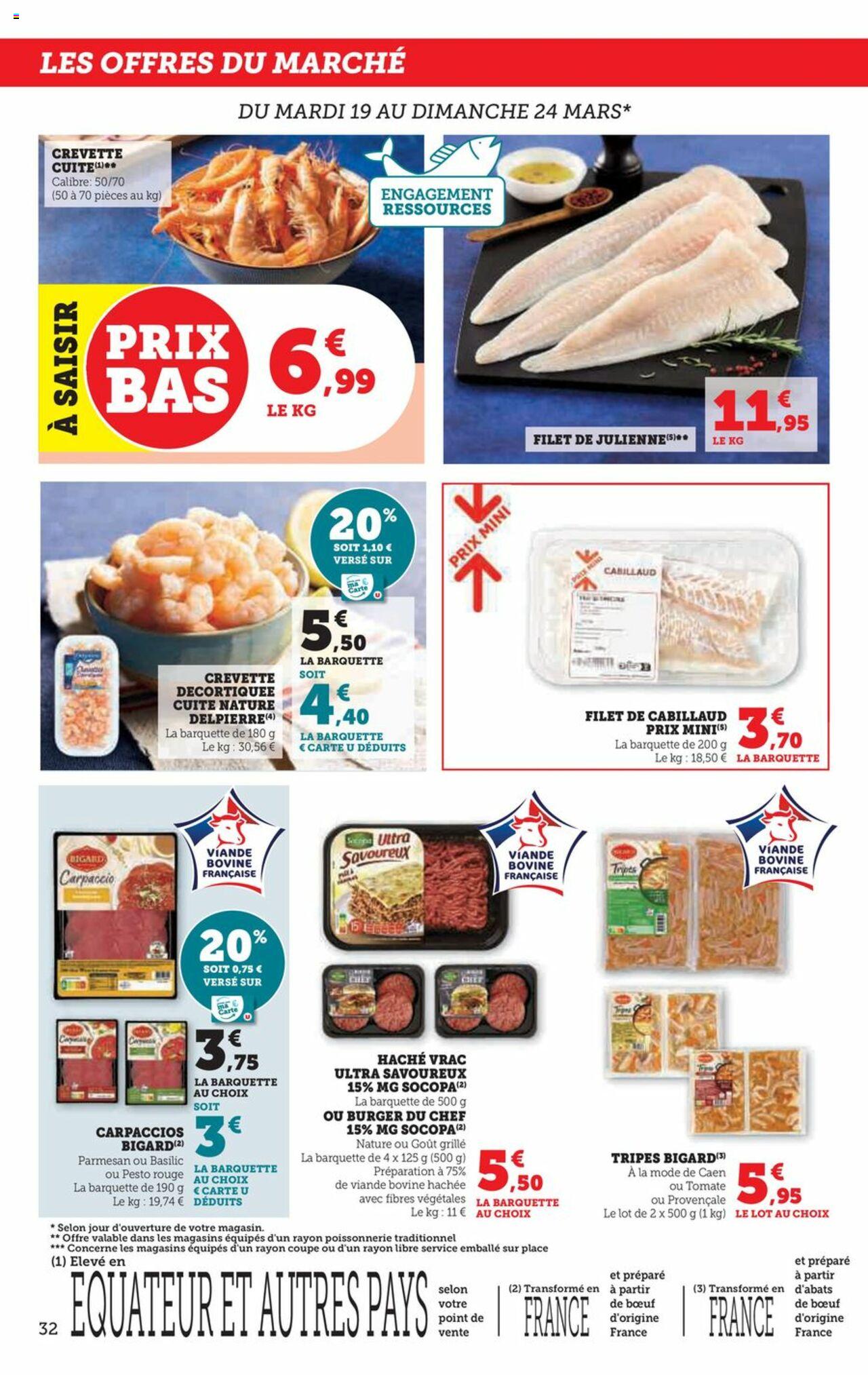 Catalogue Super U 19 Mar – 1 Avr 2024 Page 32