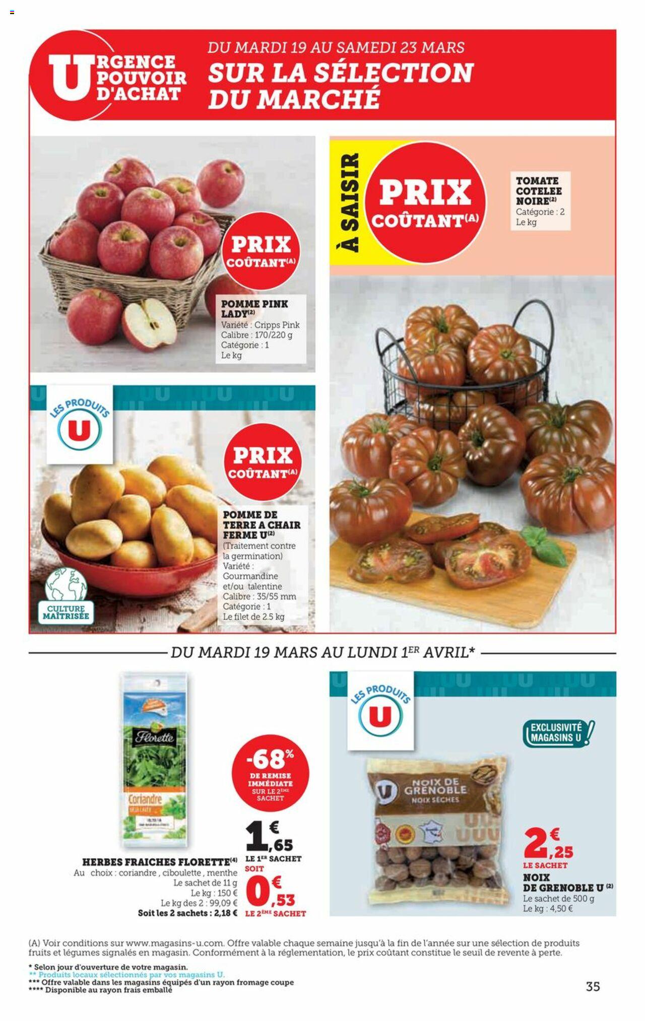 Catalogue Super U 19 Mar – 1 Avr 2024 Page 35