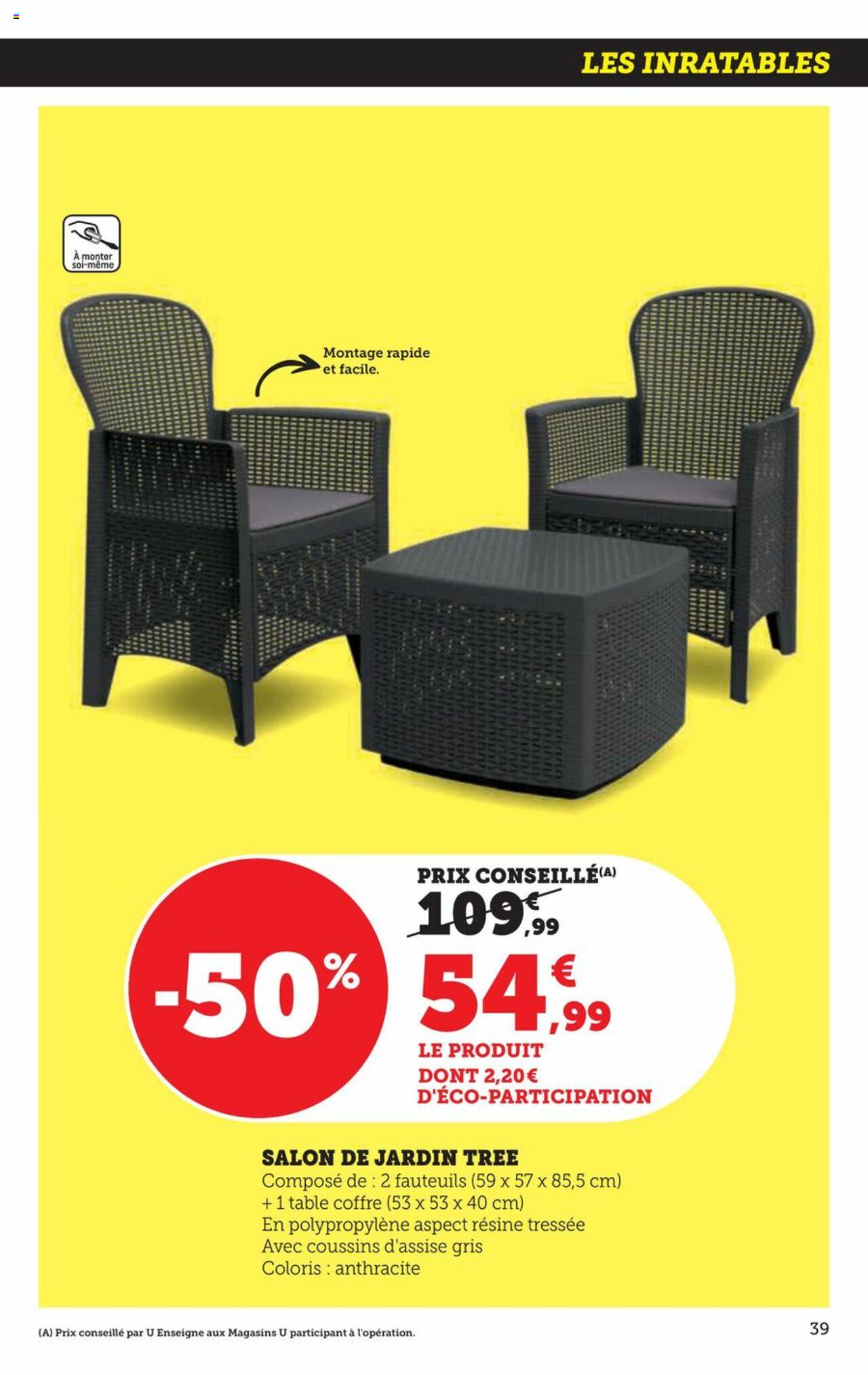 Catalogue Super U 19 Mar – 1 Avr 2024 Page 39