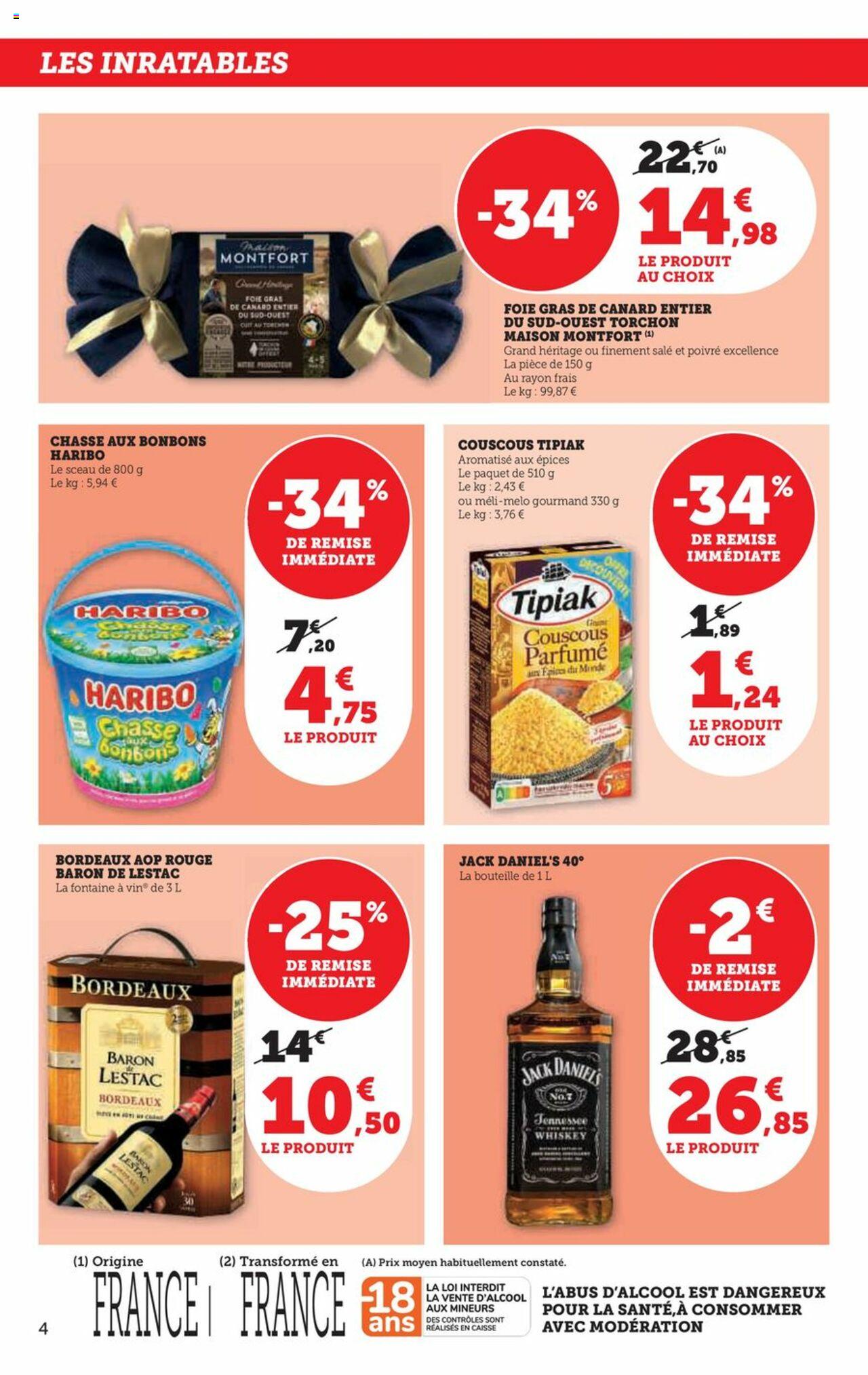 Catalogue Super U 19 Mar – 1 Avr 2024 Page 4