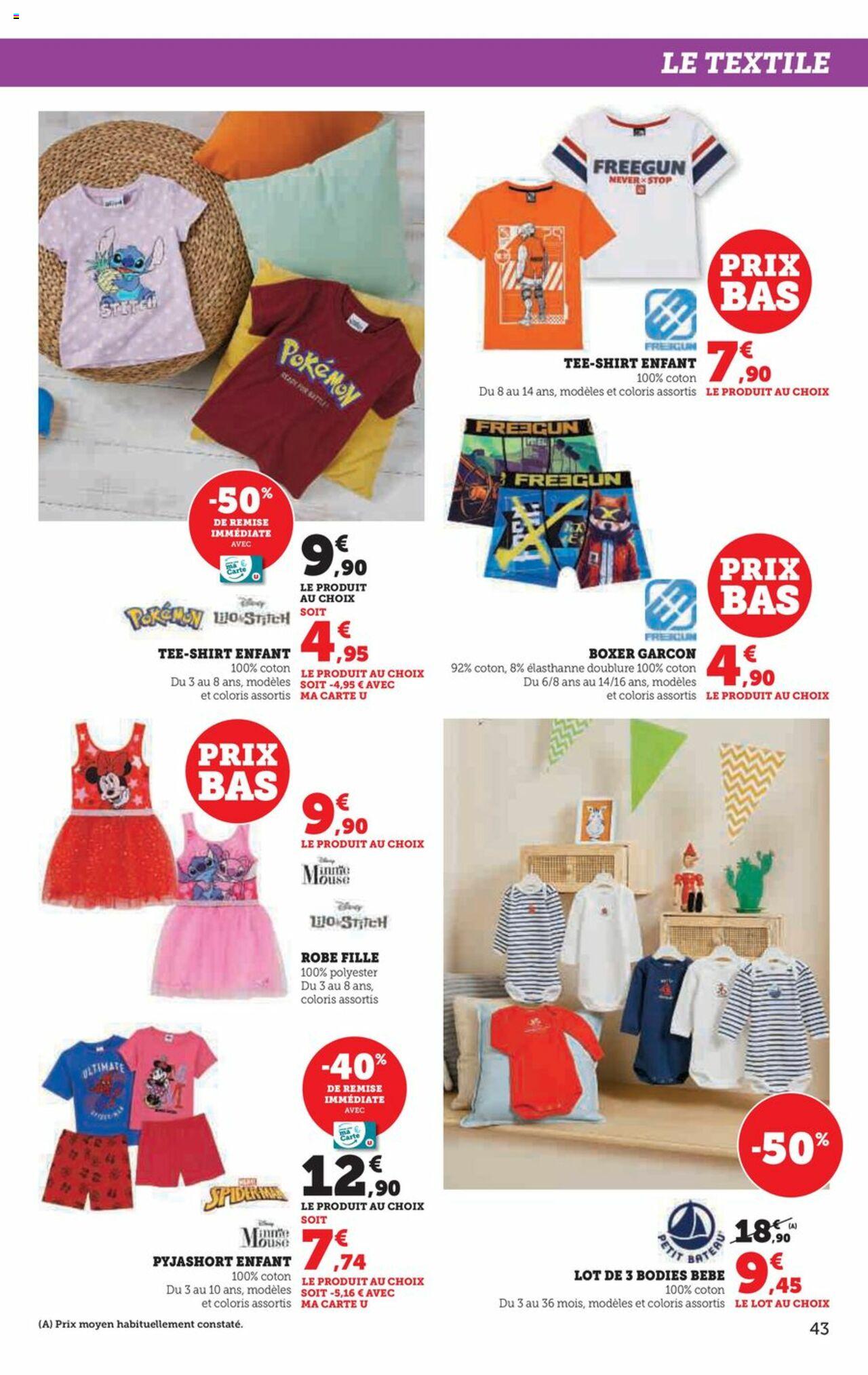 Catalogue Super U 19 Mar – 1 Avr 2024 Page 43