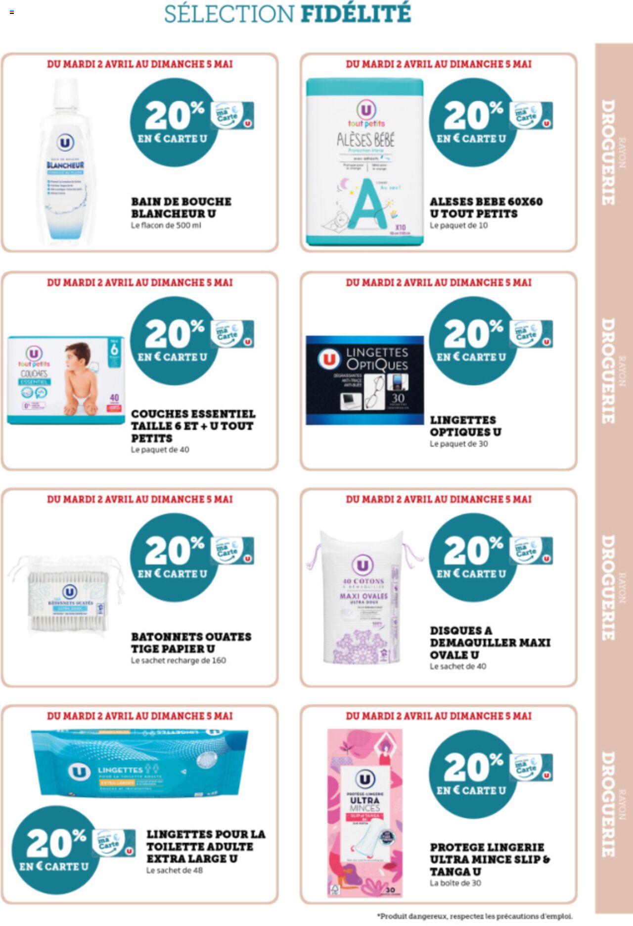 Catalogue Super U 2 Avr – 5 Mai 2024 Page 13