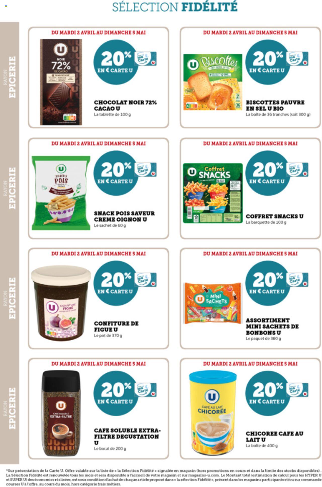 Catalogue Super U 2 Avr – 5 Mai 2024 Page 16