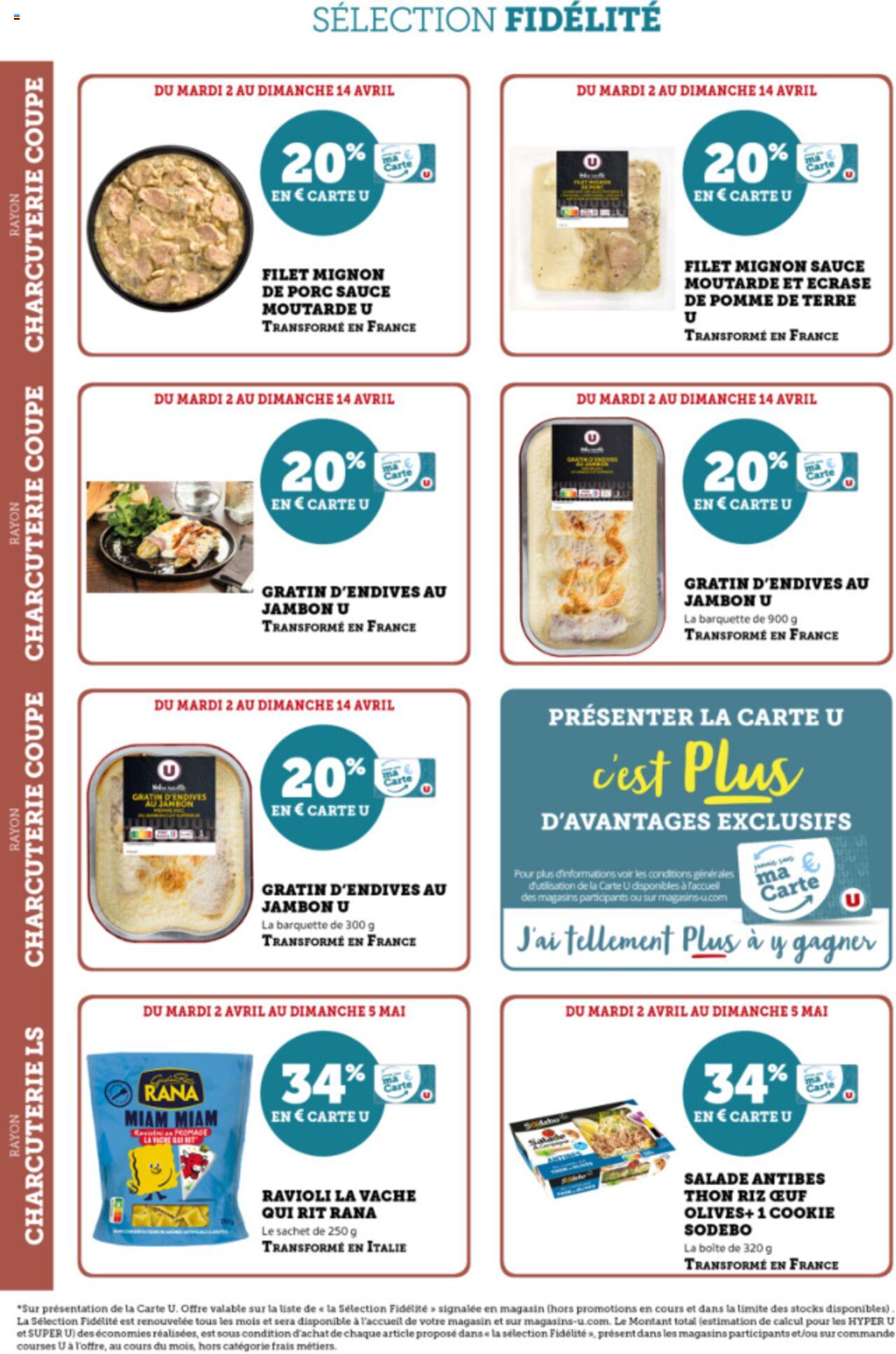 Catalogue Super U 2 Avr – 5 Mai 2024 Page 2