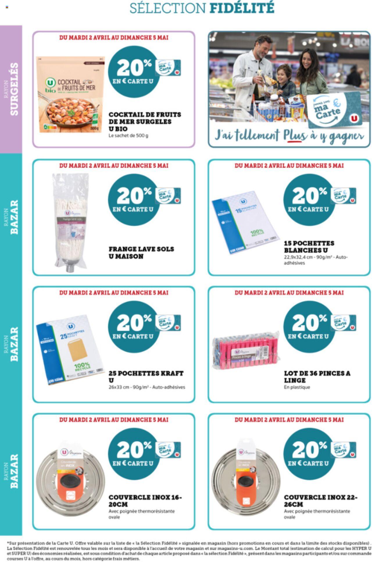 Catalogue Super U 2 Avr – 5 Mai 2024 Page 30