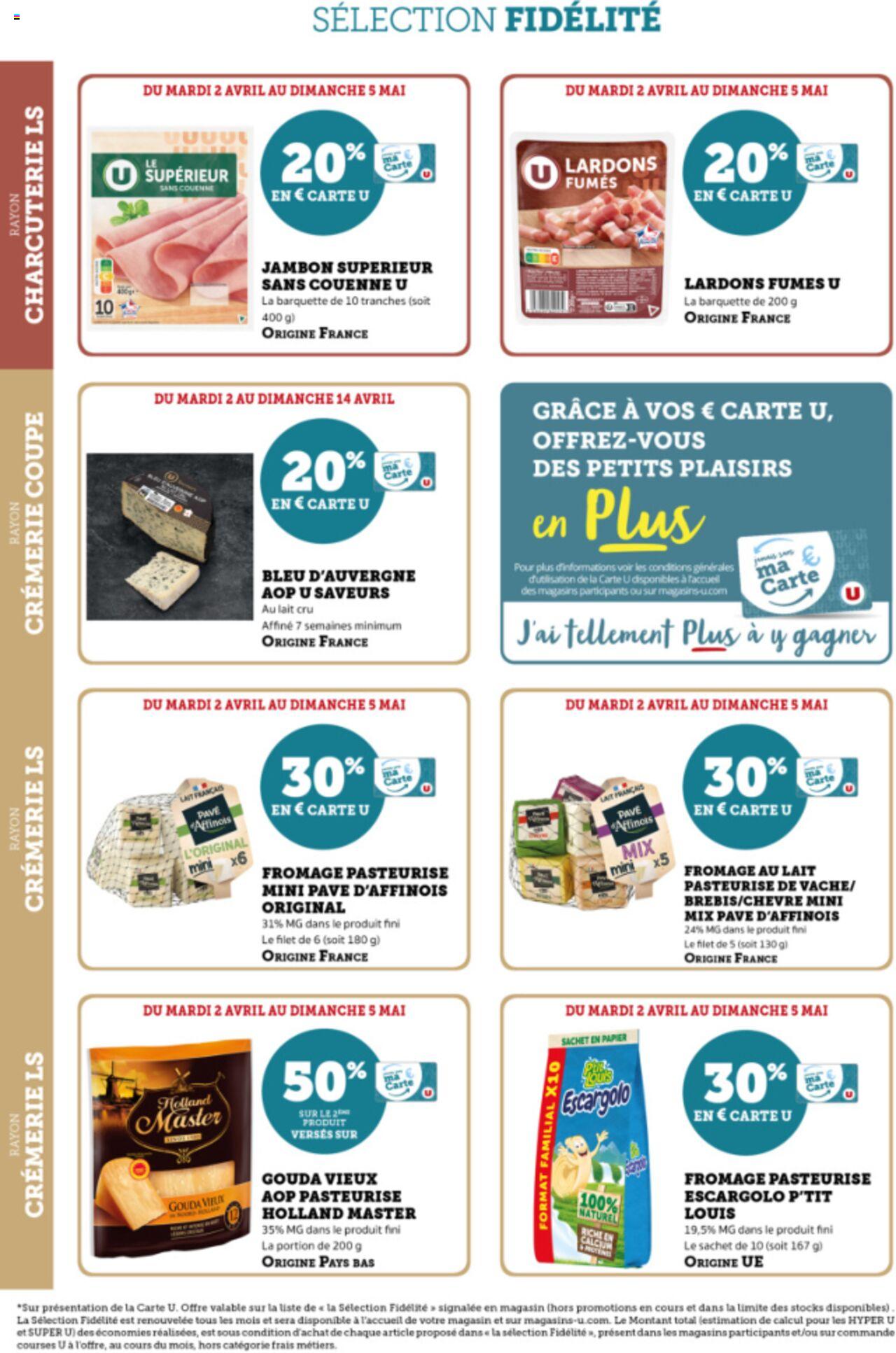 Catalogue Super U 2 Avr – 5 Mai 2024 Page 6