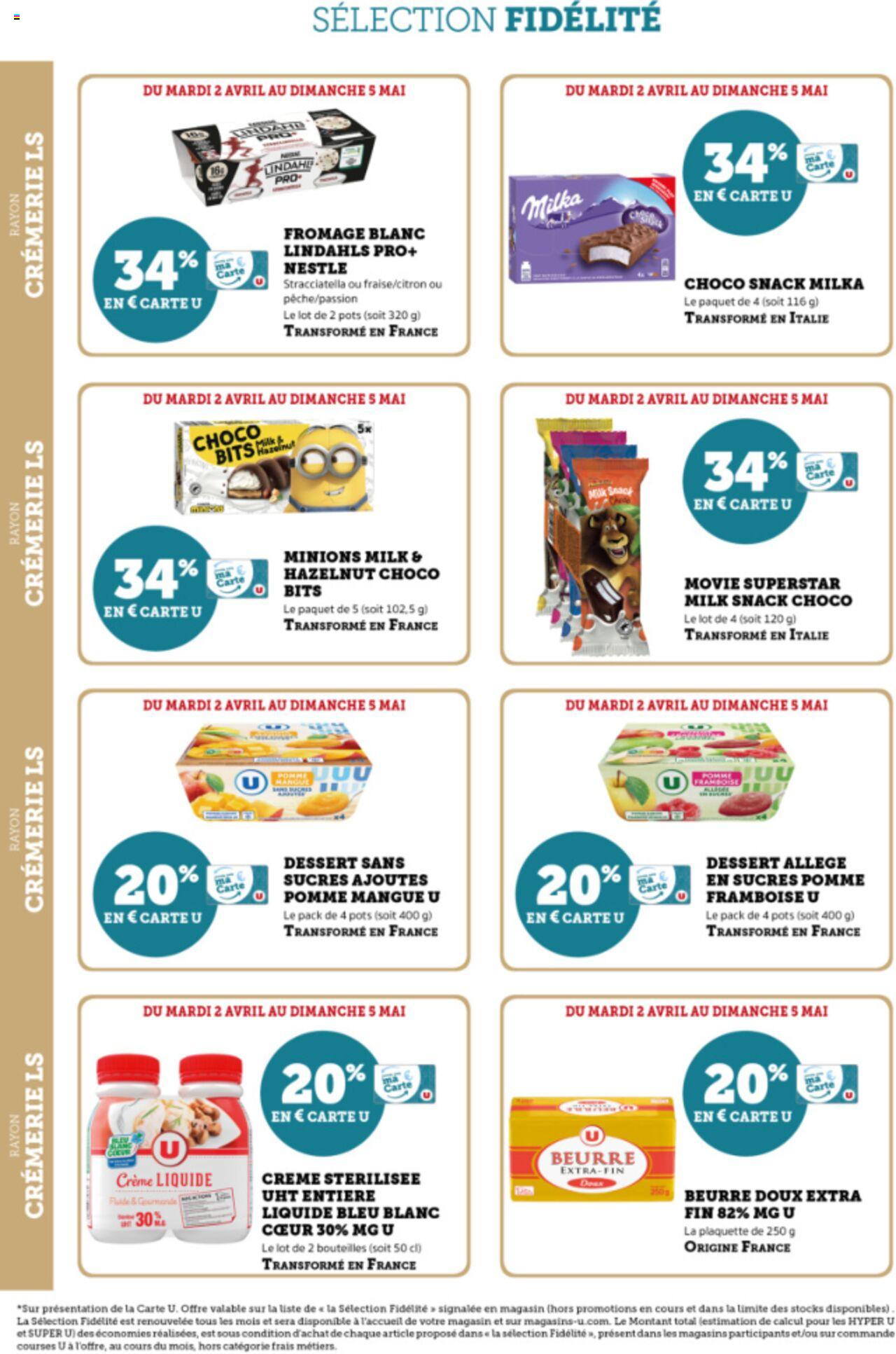 Catalogue Super U 2 Avr – 5 Mai 2024 Page 8