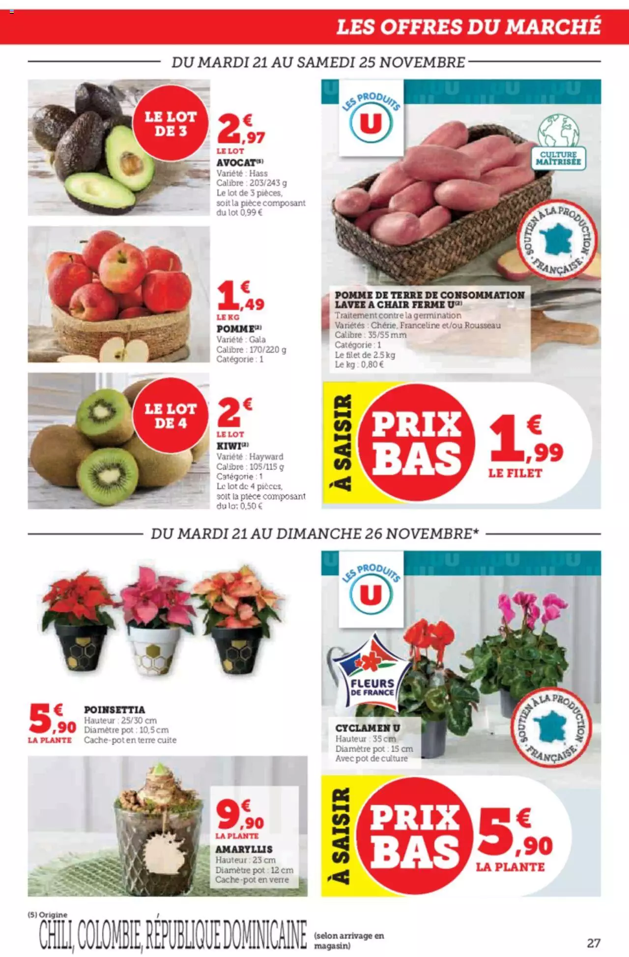 Catalogue Super U 21 Nov – 3 Déc 2023 Page 27