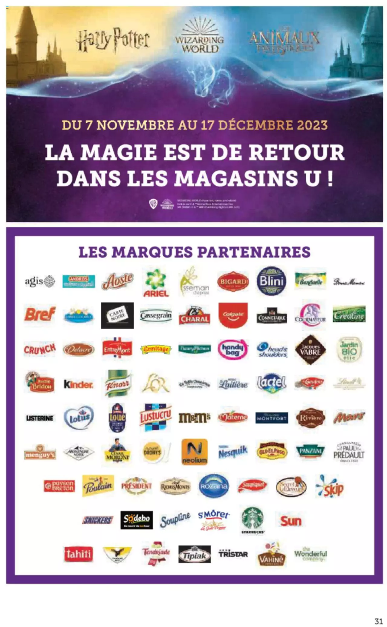 Catalogue Super U 21 Nov – 3 Déc 2023 Page 31