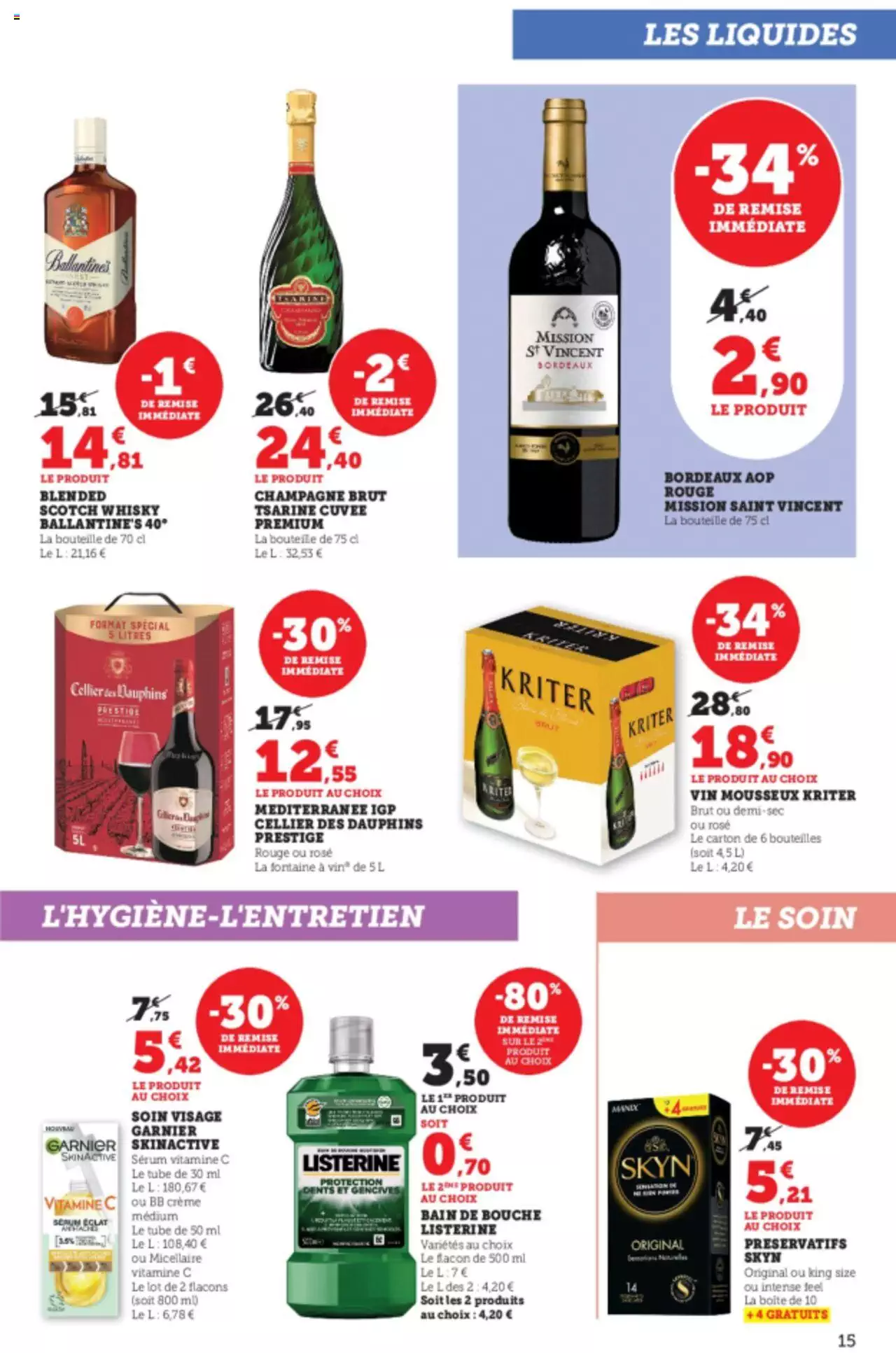 Catalogue Super U 23 Jan – 4 Fev 2024 Page 15