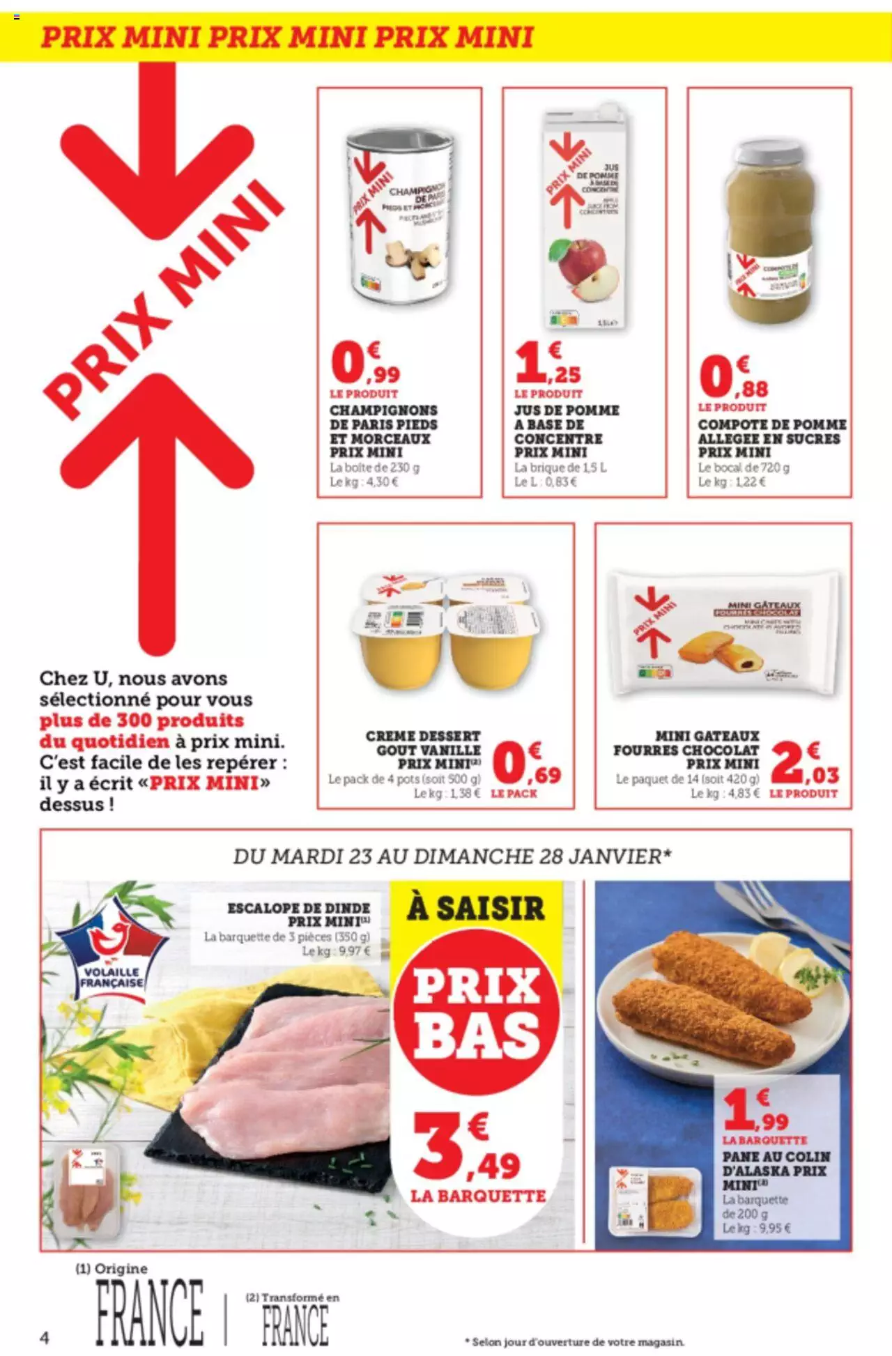 Catalogue Super U 23 Jan – 4 Fev 2024 Page 4