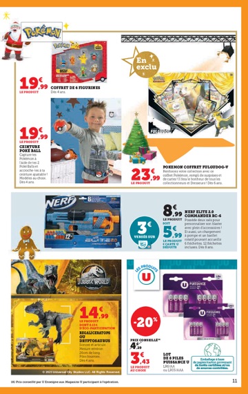 Catalogue Super U 24 Octobre – 3 Décembre 2023 Page 11