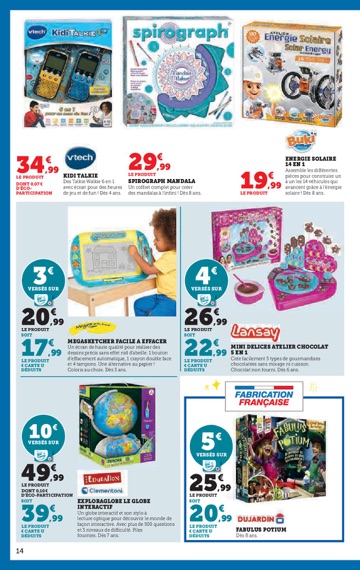 Catalogue Super U 24 Octobre – 3 Décembre 2023 Page 14