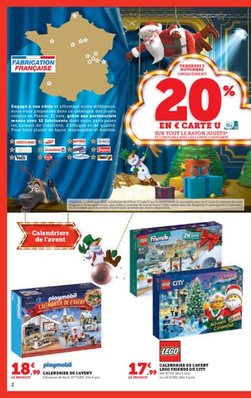 Catalogue Super U 24 Octobre – 3 Décembre 2023 Page 2