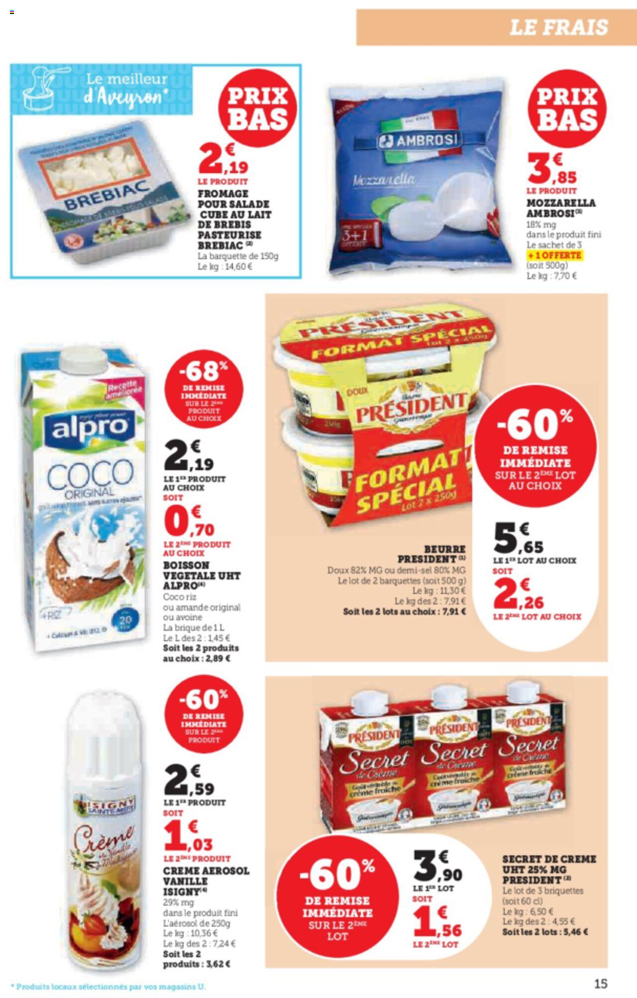 Catalogue Super U 26 Mar – 1 Avr 2024 Page 15