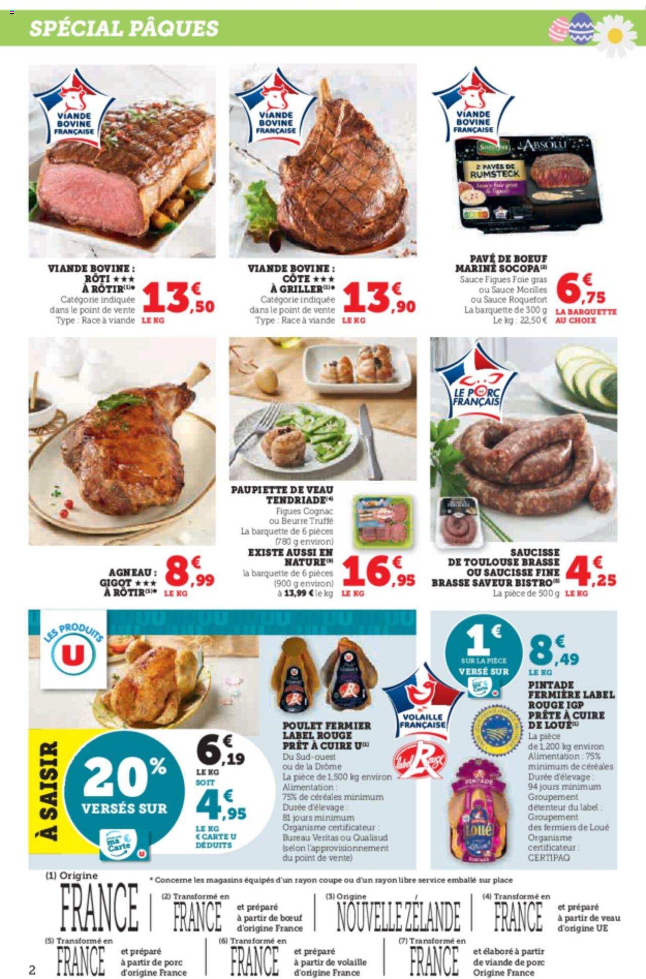Catalogue Super U 26 Mar – 1 Avr 2024 Page 2