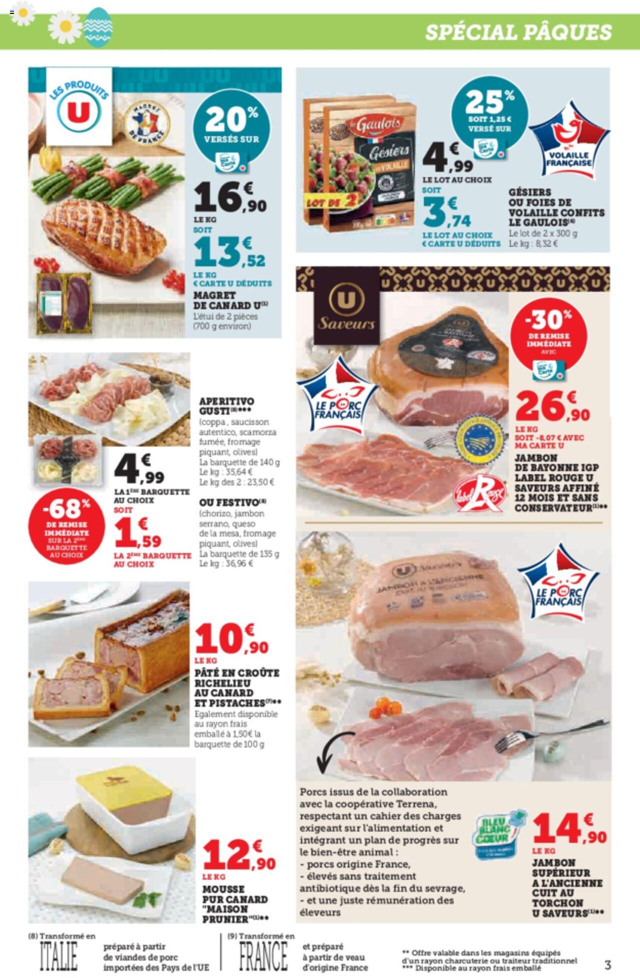 Catalogue Super U 26 Mar – 1 Avr 2024 Page 3