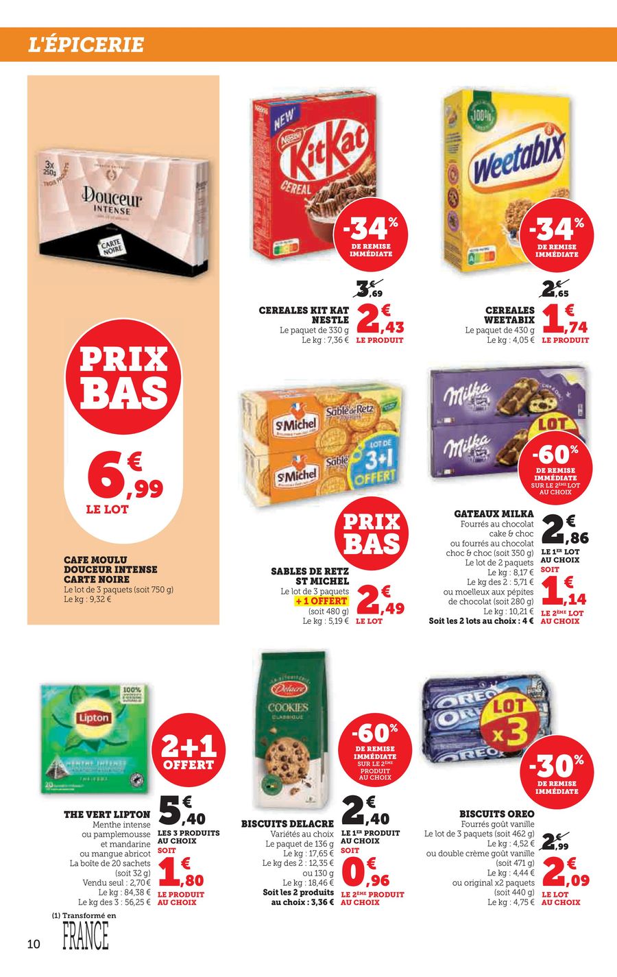 Catalogue Super U 26 Septembre – 8 Octobre 2023 Page 10