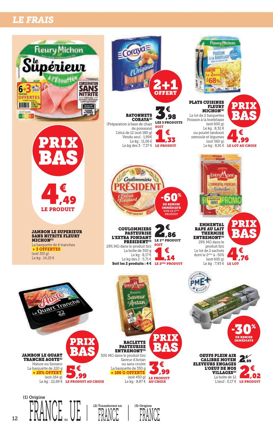 Catalogue Super U 26 Septembre – 8 Octobre 2023 Page 12